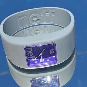 Gray/Purple Neff band watch